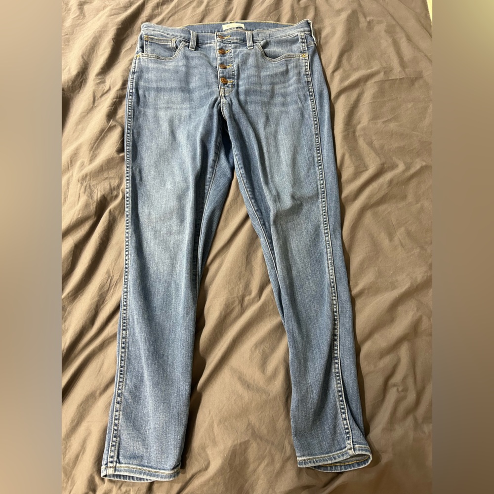 Madewell Monroe Roadtripper Skinny Jeans size 10